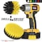 Drill Brush Power Scrubber By Useful Products 5 in W 5 in L Brush, Yellow Y-S-52O-QC-DB - alternate 5